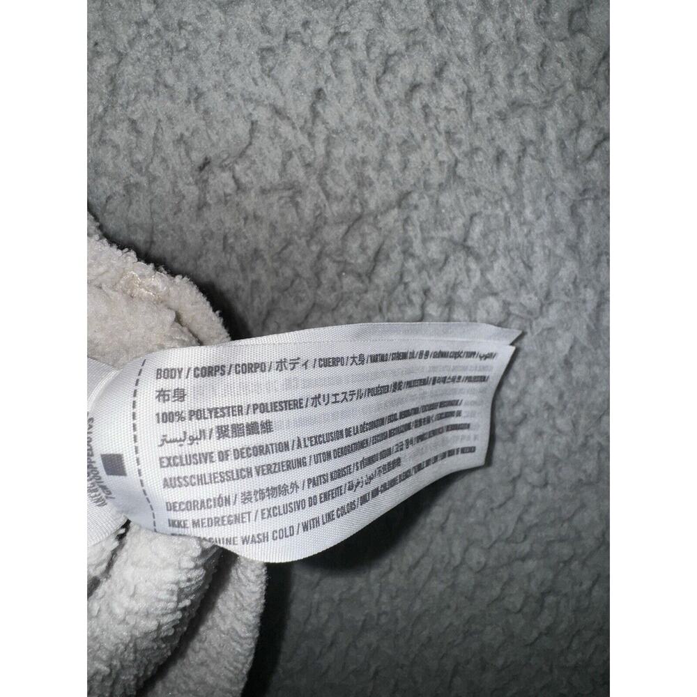 Abercrombie & Fitch Hoodie Women Medium Sherpa Fleece Pullover - Picture 7 of 7